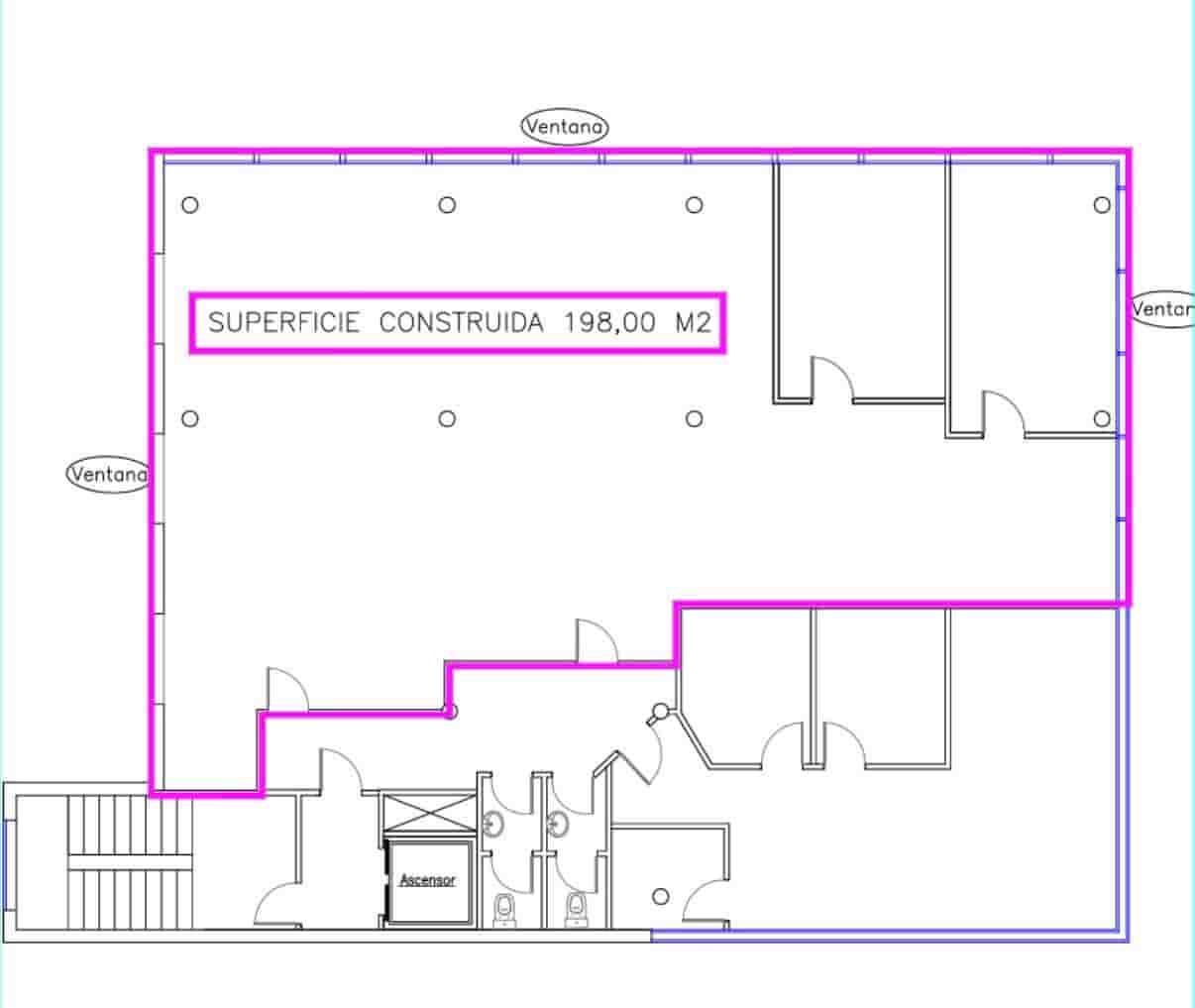 Biuro do wynajęcia w Miasto Murcja z garażem - 1 400 € (Ref: 9645042)