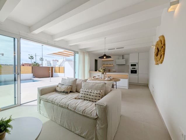 3 slaapkamer Villa te koop in Las Lomas de Rame - Bahía Bella, Los Alcázares met zwembad garage - € 459.900 (Ref: 8921949)