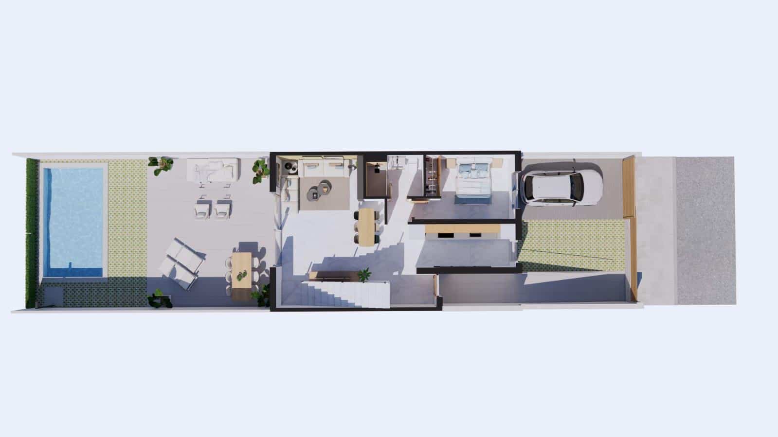 3 soverom Villa til salgs i Murcia by med svømmebasseng garasje - € 357 000 (Ref: 9318099)