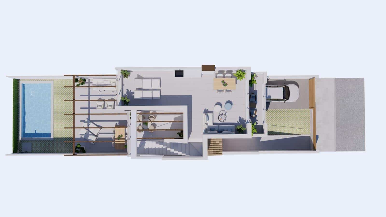 3 soverom Villa til salgs i Murcia by med svømmebasseng garasje - € 357 000 (Ref: 9318099)