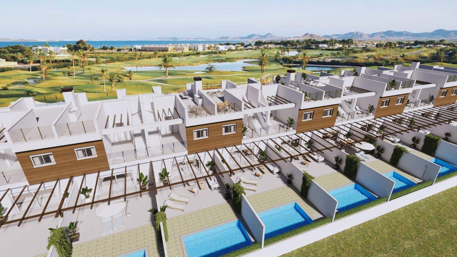 3 soverom Villa til salgs i Murcia by med svømmebasseng garasje - € 357 000 (Ref: 9318099)