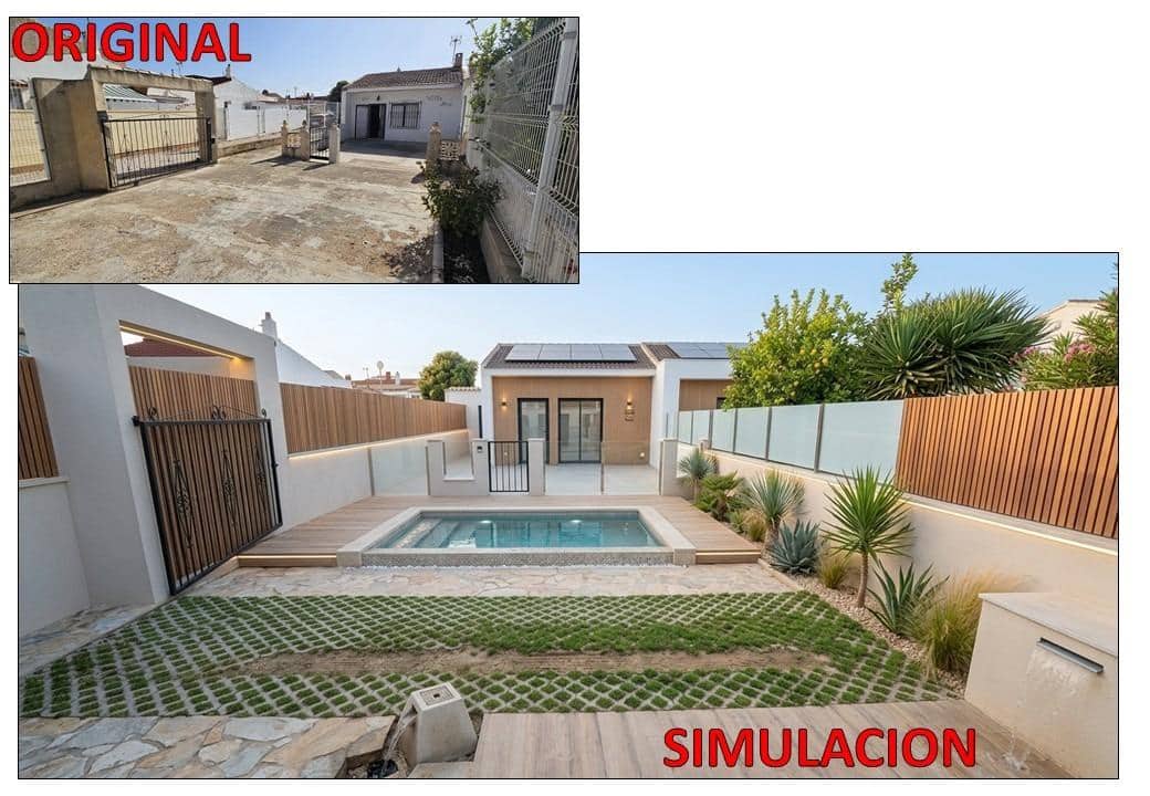 2 bedroom Terraced Villa for sale in Torrevieja - € 137,300 (Ref: 10043141)