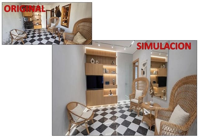 2 soveværelse Rækkehus til salg i El Chaparral - La Siesta - La Torreta, Torrevieja - € 137.300 (Ref: 10043141)