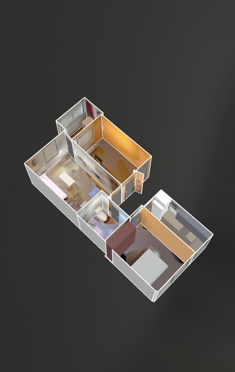 2 quarto Apartamento para venda em Cenes de la Vega com garagem - 130 000 € (Ref: 10157792)