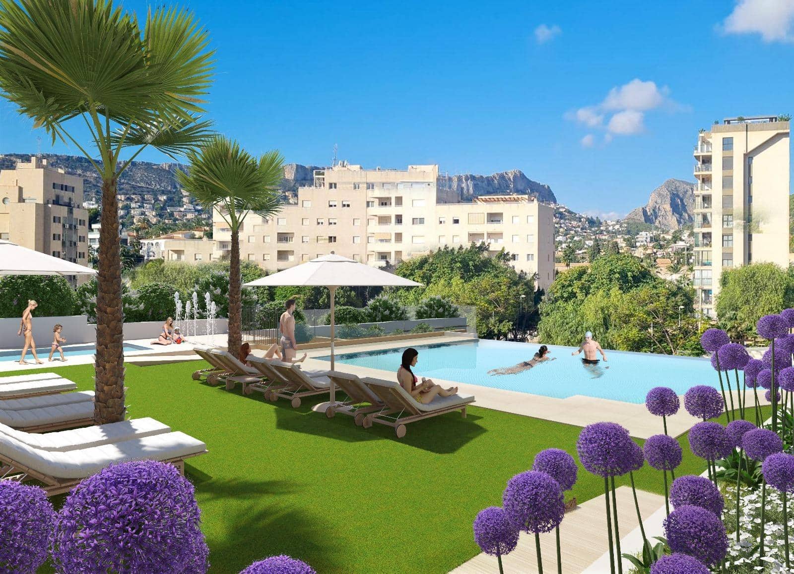 2 soverom Leilighet til salgs i Calpe / Calp med svømmebasseng - € 479 000 (Ref: 7951606)