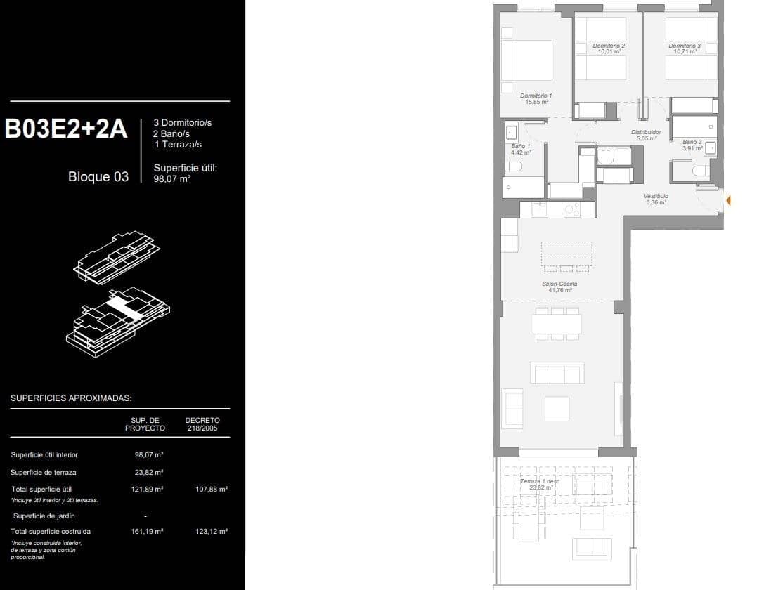 3 slaapkamer Appartement te koop in Estepona met zwembad - € 539.000 (Ref: 7960758)