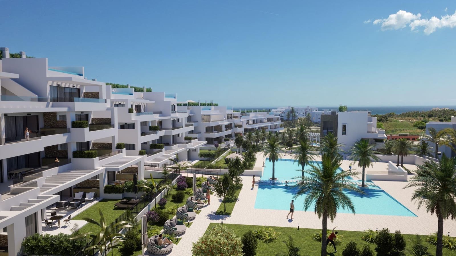 2 sypialnia Apartament na sprzedaż w Estepona z basenem - 477 750 € (Ref: 7960845)