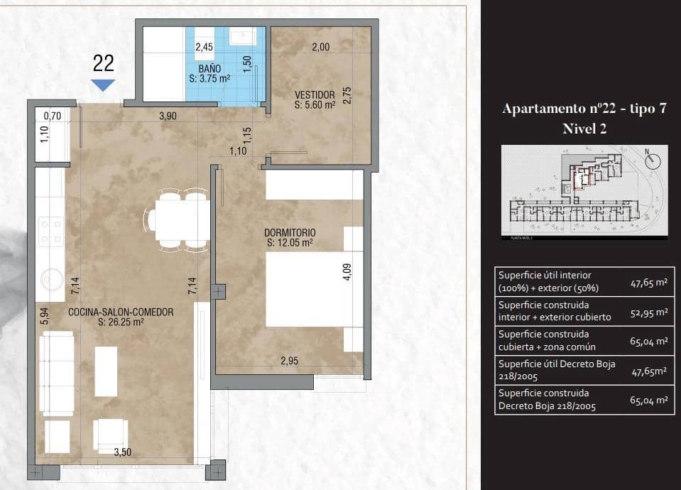 1 bedroom Apartment for sale in Sierra Nevada - € 185,000 (Ref: 8216492)