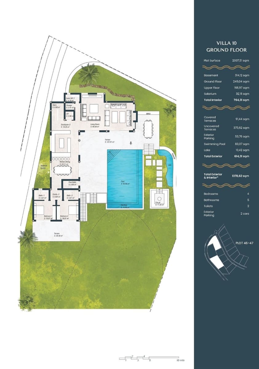 4 soverom Villa til salgs i New Golden Mile med svømmebasseng - € 4 600 000 (Ref: 8216497)