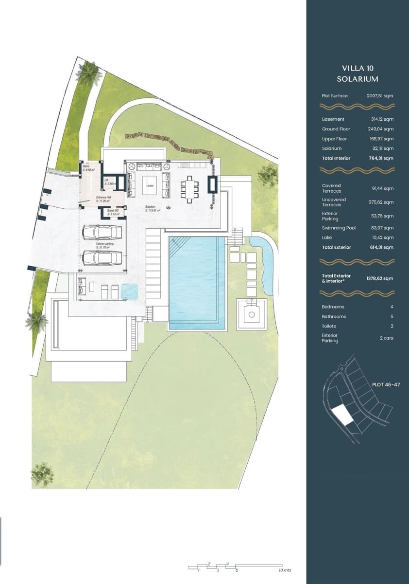 4 soverom Villa til salgs i New Golden Mile med svømmebasseng - € 4 600 000 (Ref: 8216497)
