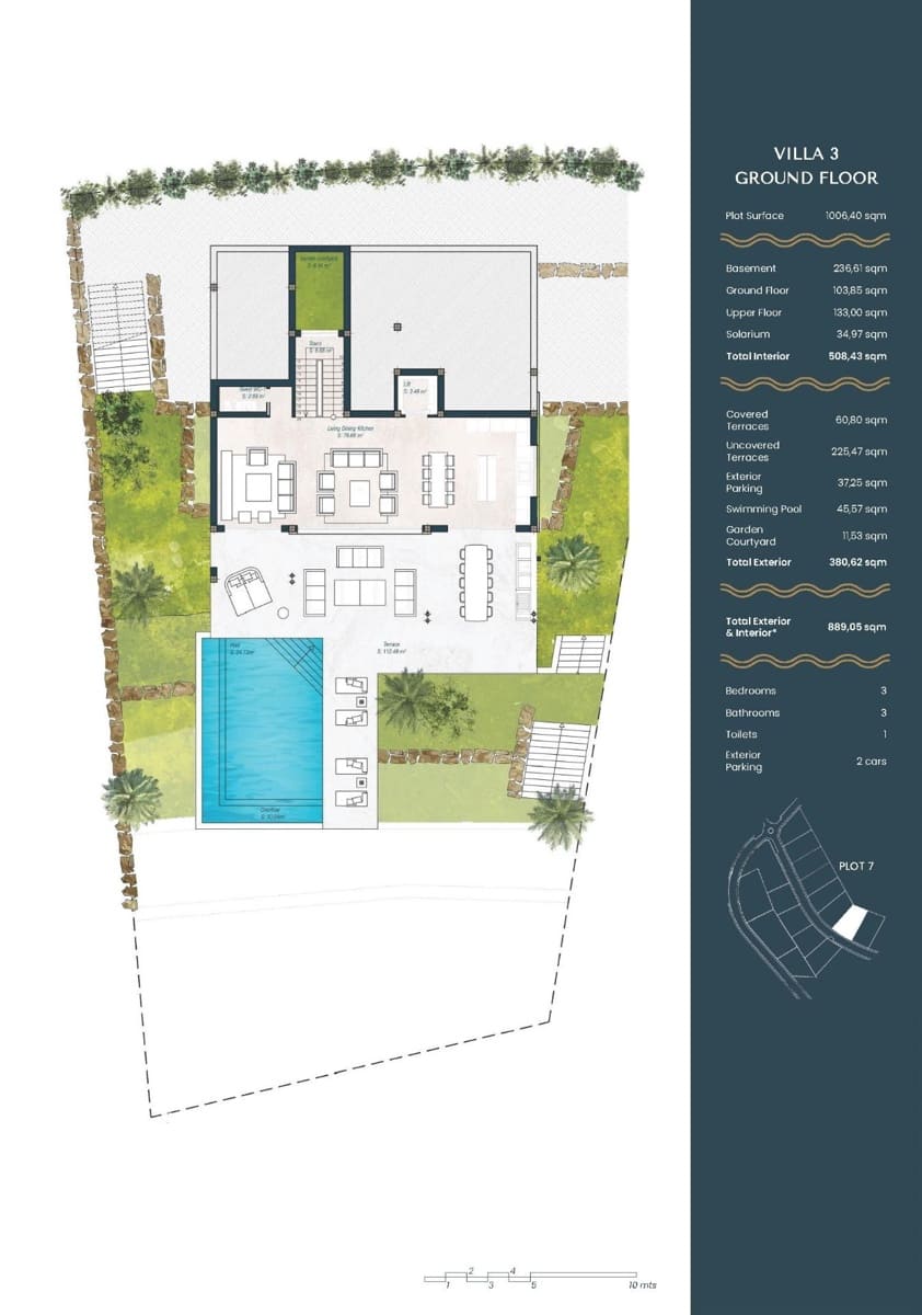 3 soverom Villa til salgs i New Golden Mile med svømmebasseng - € 2 900 000 (Ref: 8216498)