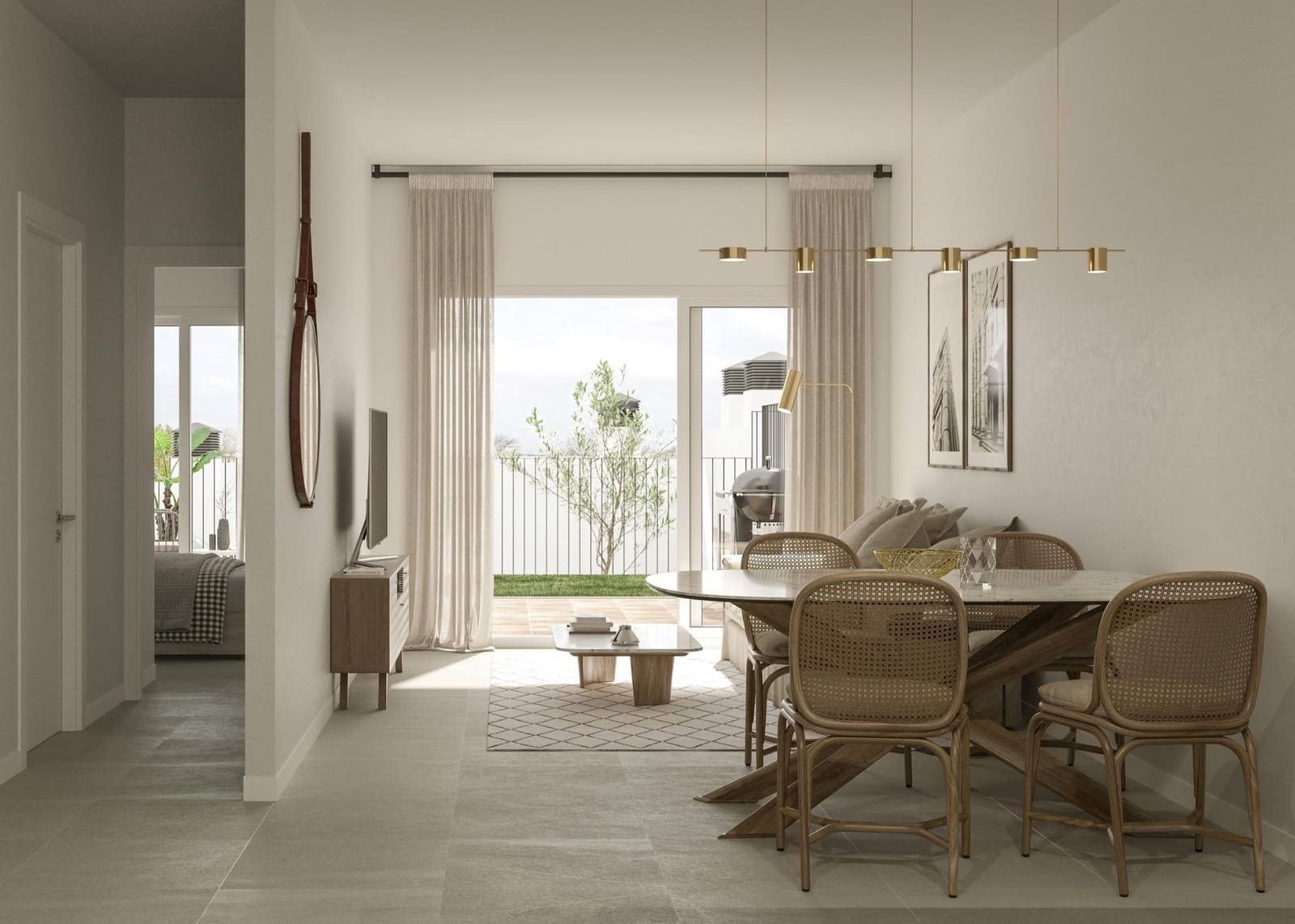 3 soveværelse Rækkehus til salg i Monforte del Cid med swimmingpool - € 332.500 (Ref: 8405085)