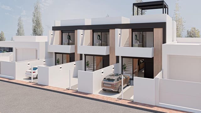 3 soveværelse Rækkehus til salg i San Pedro del Pinatar med swimmingpool - € 305.000 (Ref: 8786573)