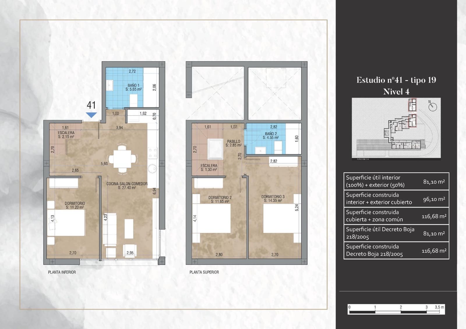 3 slaapkamer Appartement te koop in Sierra Nevada - € 400.000 (Ref: 8834567)