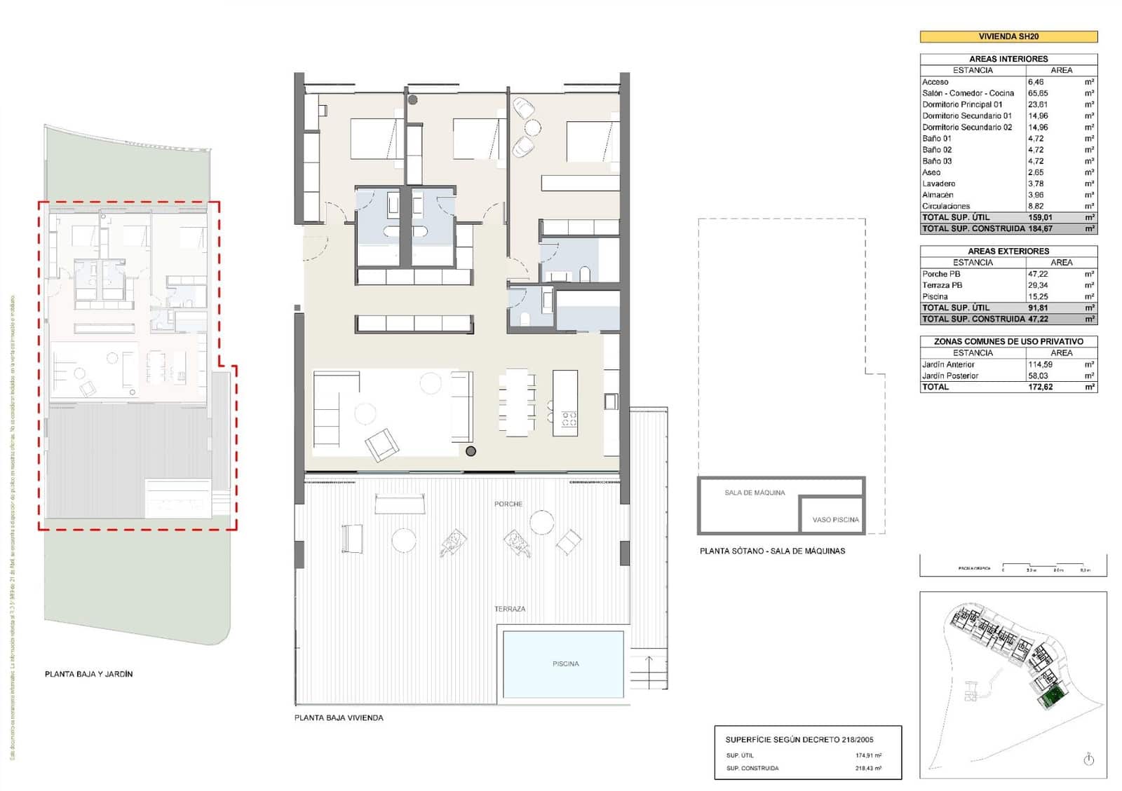 3 soverom Bungalow til salgs i Elviria med svømmebasseng - € 1 320 000 (Ref: 8998942)