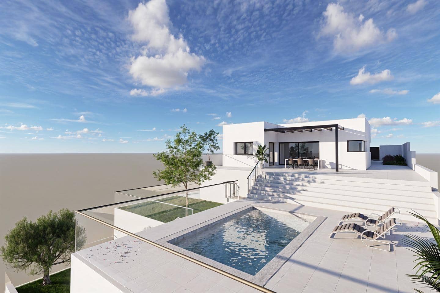 4 bedroom Villa for sale in La Zubia with pool garage - € 495,000 (Ref: 9034653)