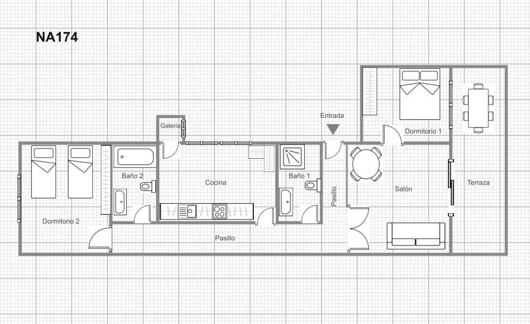 Ático de 2 habitaciones en Torrevieja en venta - 218.990 € (Ref: 9081612)