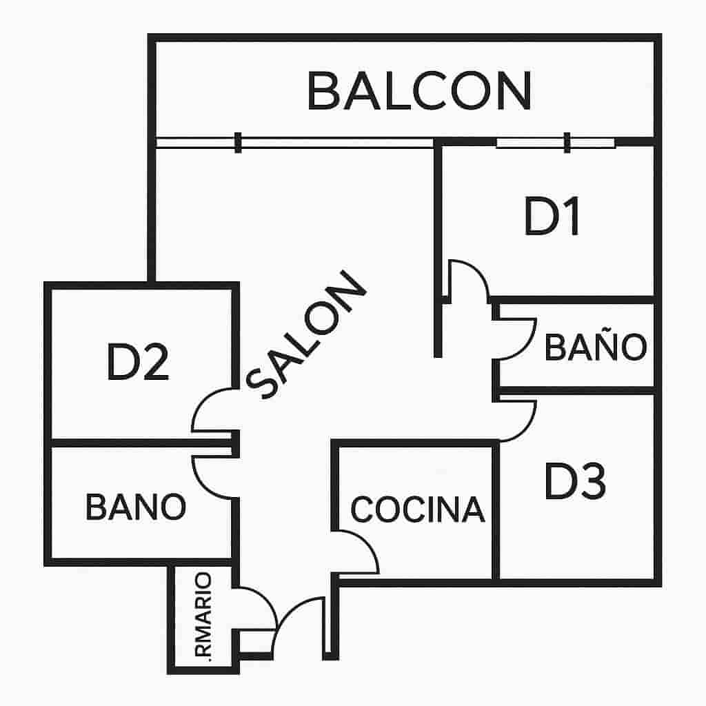 3 soverom Leilighet til salgs i La Veleta med svømmebasseng - € 194 900 (Ref: 9411097)