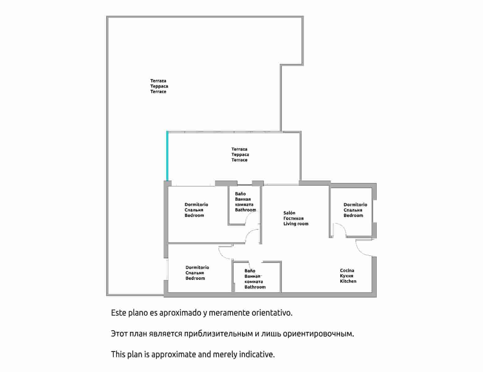 3 sypialnia Mieszkanie na sprzedaż w Los Dolses z basenem - 360 000 € (Ref: 9799686)