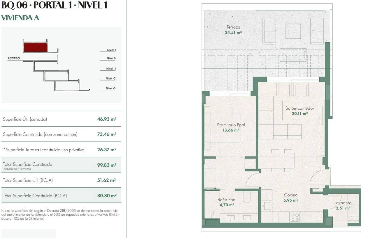 1 makuuhuone Huoneisto myytävänä paikassa La Cala de Mijas mukana uima-altaan - 425 000 € (Ref: 9799846)