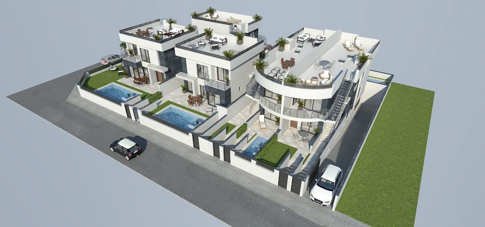 3 camera da letto Villa in vendita in Los Alcazares con piscina garage - 453.750 € (Rif: 7530959)