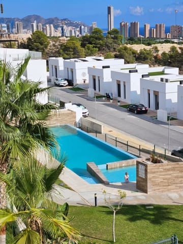 2 Zimmer Penthouse zu vermieten in Finestrat mit Pool Garage - 1.900 € (Ref: 7814703)