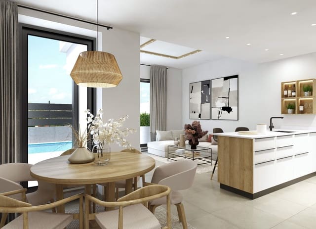 3 makuuhuone Huvila myytävänä paikassa Santiago de la Ribera, San Javier mukana uima-altaan 
autotalli - 447 700 € (Ref: 7864167)