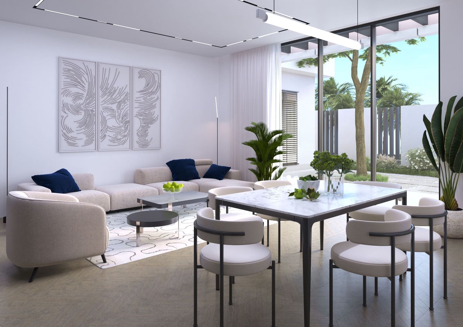 3 makuuhuone Huvila myytävänä paikassa La Nucia mukana uima-altaan 
autotalli - 555 000 € (Ref: 8103455)