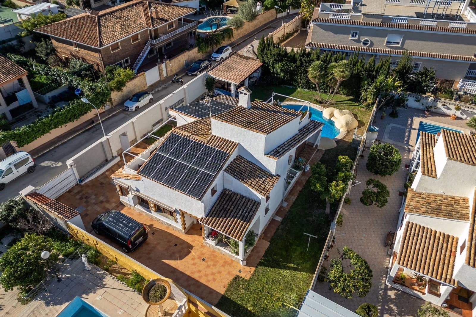 6 sypialnia Willa na sprzedaż w Benidorm z basenem garażem - 795 000 € (Ref: 8845355)