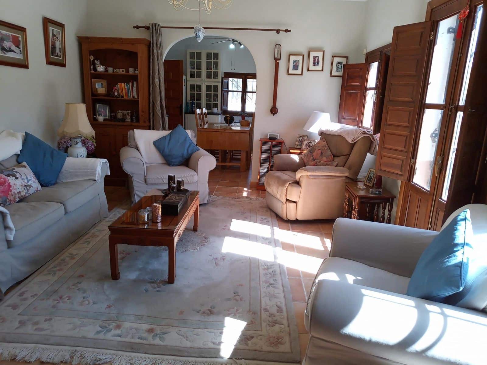 6 sypialnia Finka/Dom wiejski na sprzedaż w Seron z basenem garażem - 345 000 € (Ref: 8960034)