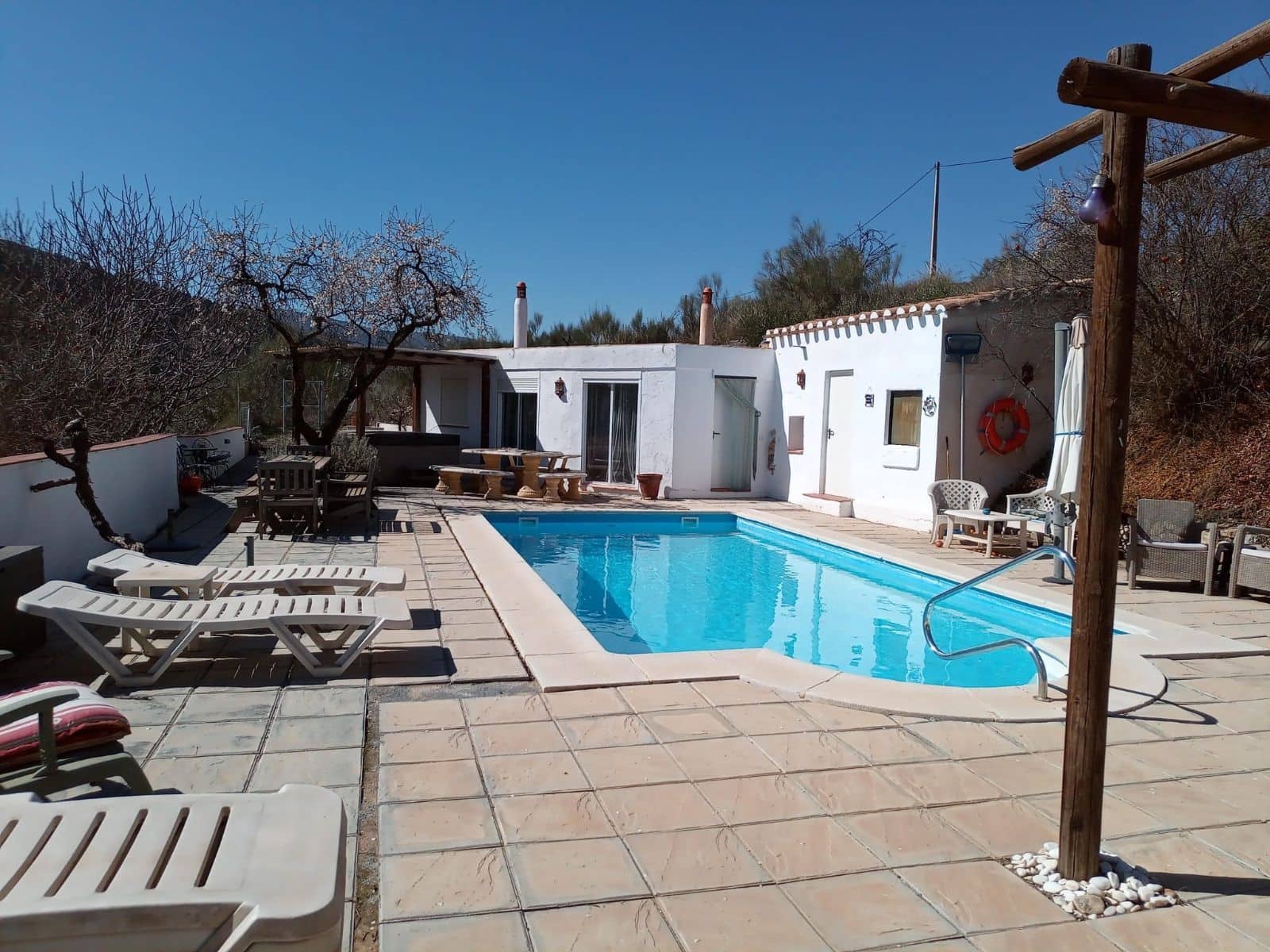 6 sypialnia Finka/Dom wiejski na sprzedaż w Seron z basenem garażem - 345 000 € (Ref: 8960034)