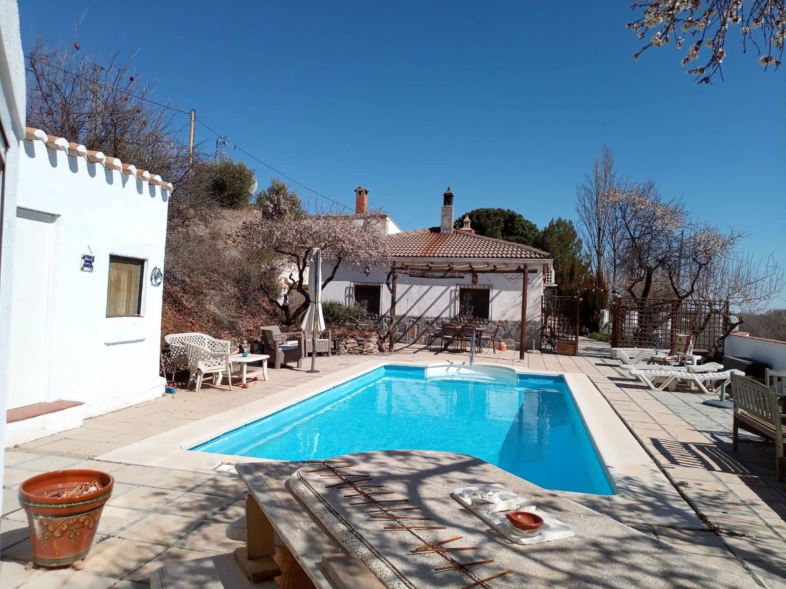 6 sypialnia Finka/Dom wiejski na sprzedaż w Seron z basenem garażem - 345 000 € (Ref: 8960034)