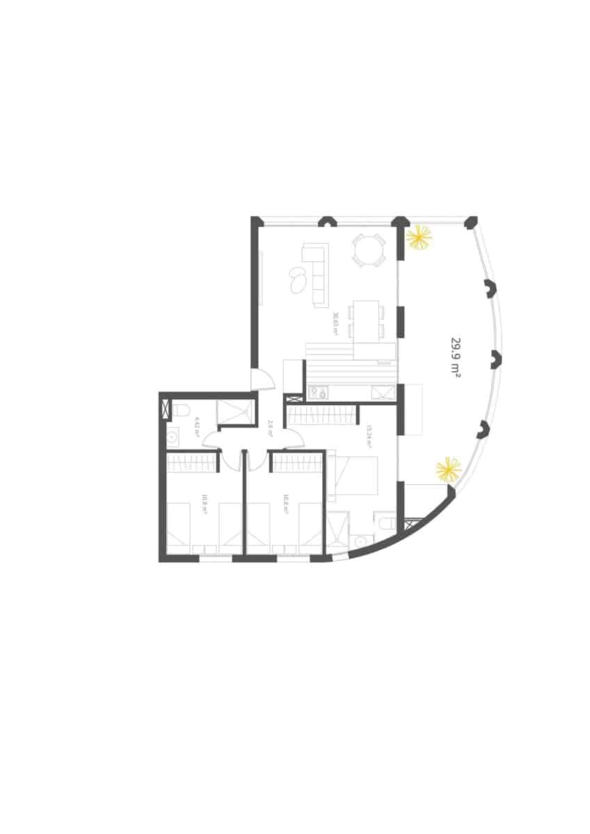 3 chambre Appartement à vendre à La Villajoyosa / Vila Joiosa avec piscine garage - 550 000 € (Ref: 9761706)