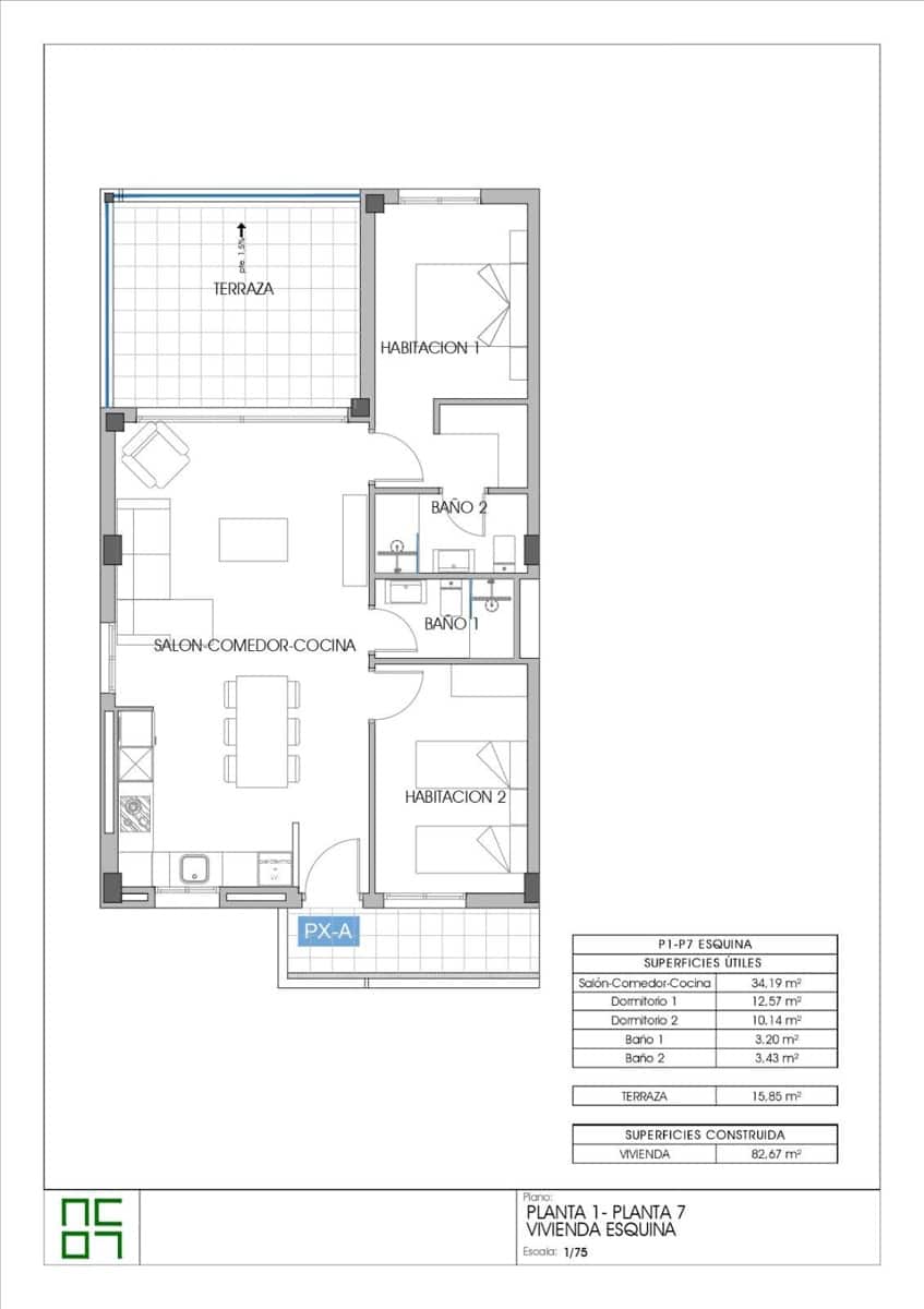 2 sypialnia Apartament na sprzedaż w La Villajoyosa / Vila Joiosa z basenem garażem - 349 000 € (Ref: 9761708)