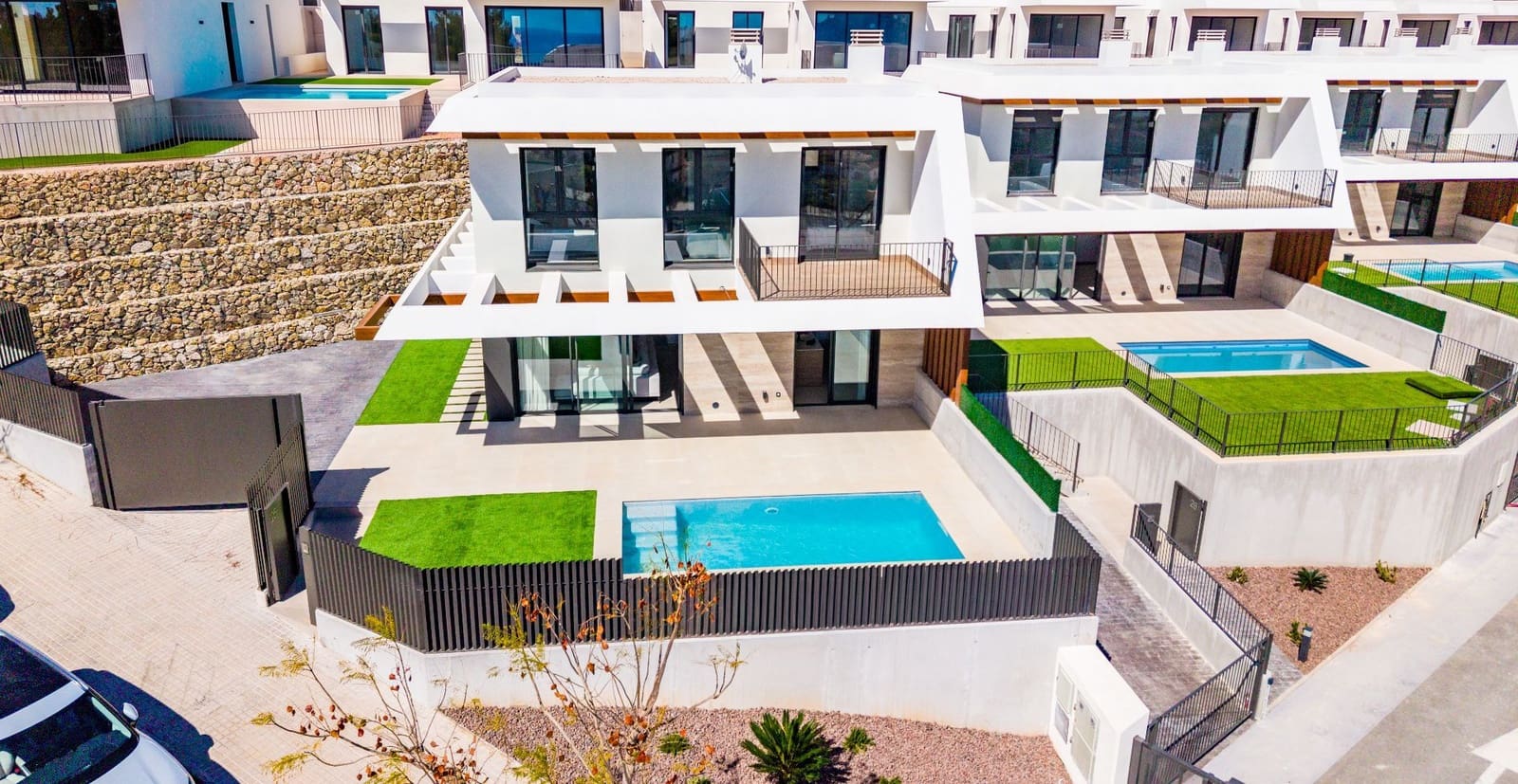 3 chambre Villa/Maison à vendre à Polop avec piscine garage - 550 000 € (Ref: 9807675)