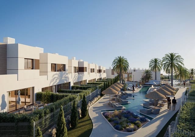 3 soveværelse Semi-Rækkehus til salg i Mijas pueblo, Mijas med swimmingpool - € 411.000 (Ref: 8633540)
