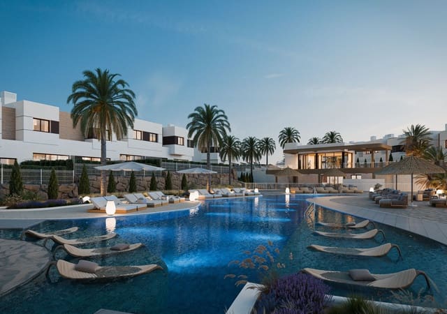 3 soveværelse Semi-Rækkehus til salg i Mijas pueblo, Mijas med swimmingpool - € 411.000 (Ref: 8633540)