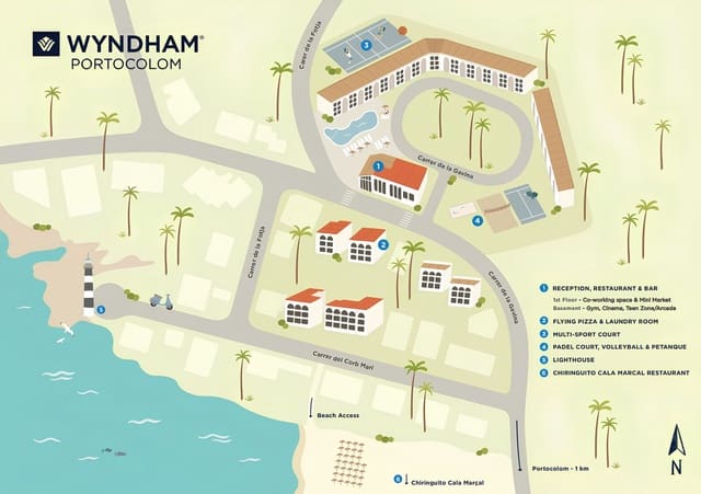 1 quarto Apartamento para venda em Portocolom, Felanitx com piscina - 285 000 € (Ref: 9231366)