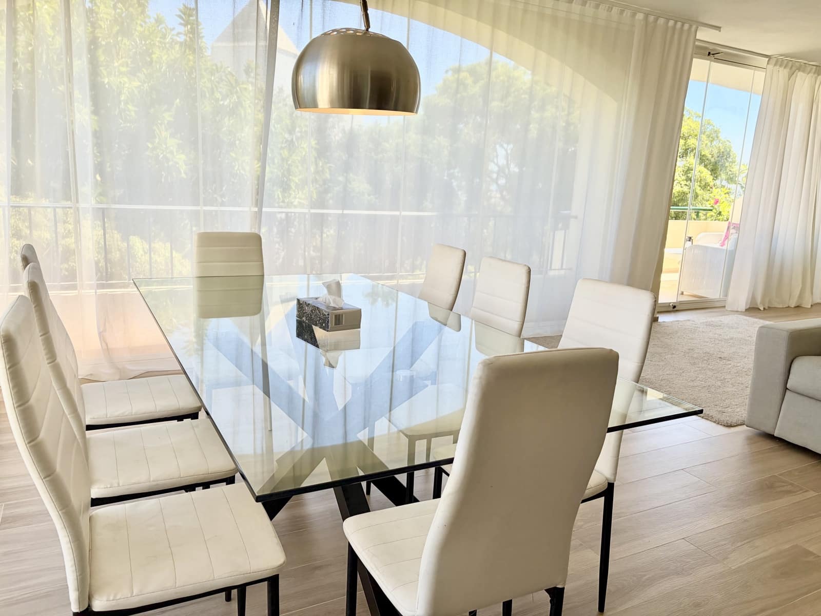 3 quarto Apartamento para arrendar em Marbella com piscina garagem - 3 500 € (Ref: 10012504)