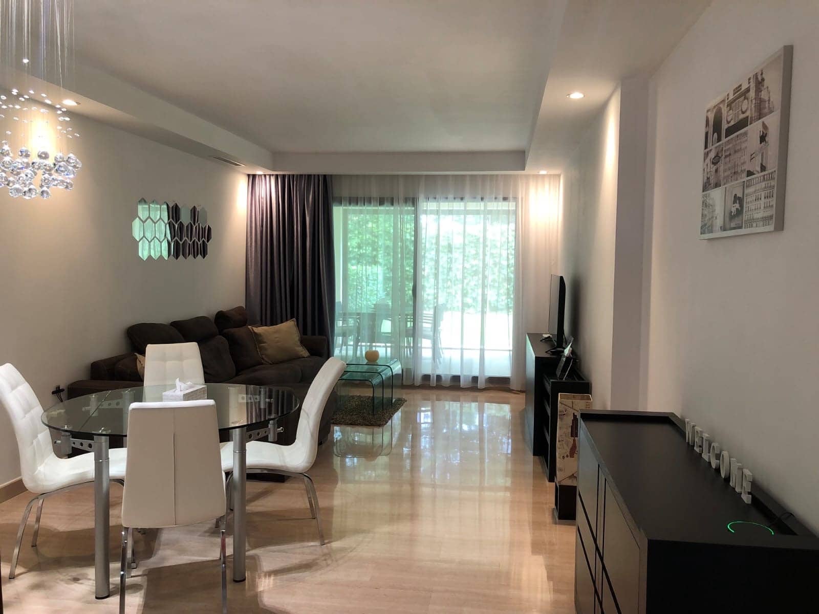 3 quarto Apartamento para arrendar em Marbella com piscina garagem - 4 000 € (Ref: 10012505)
