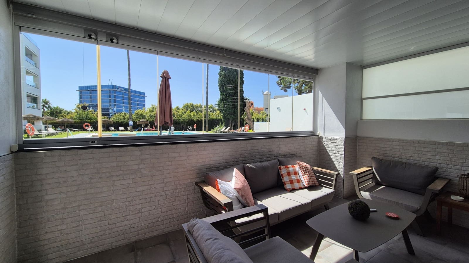 2 quarto Apartamento para arrendamento para férias em Marbella com piscina Garagem - 500 € (Ref: 10023254)