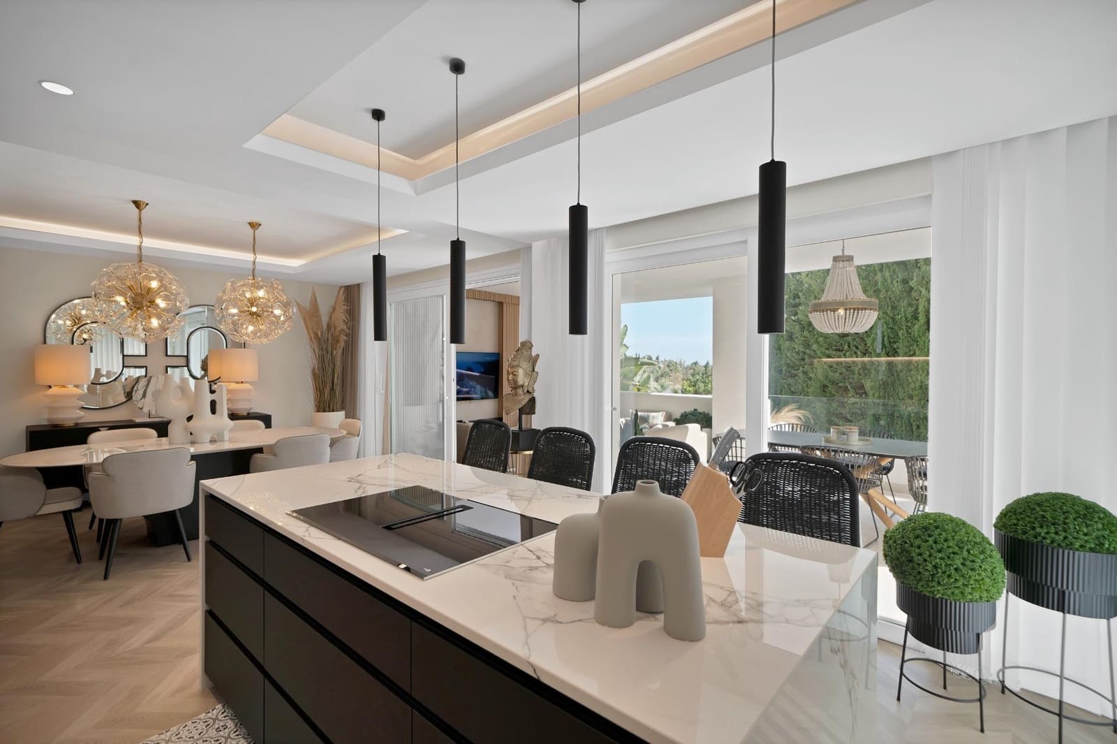 Apartamento de 3 habitaciones en Marbella en venta con piscina garaje - 1.150.000 € (Ref: 10142484)