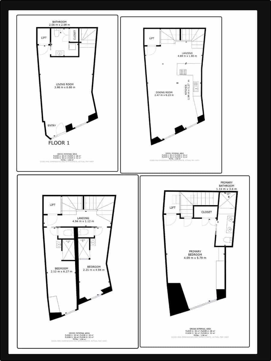 3 soveværelse Byhus til salg i A Coruna by - € 640.000 (Ref: 9027362)