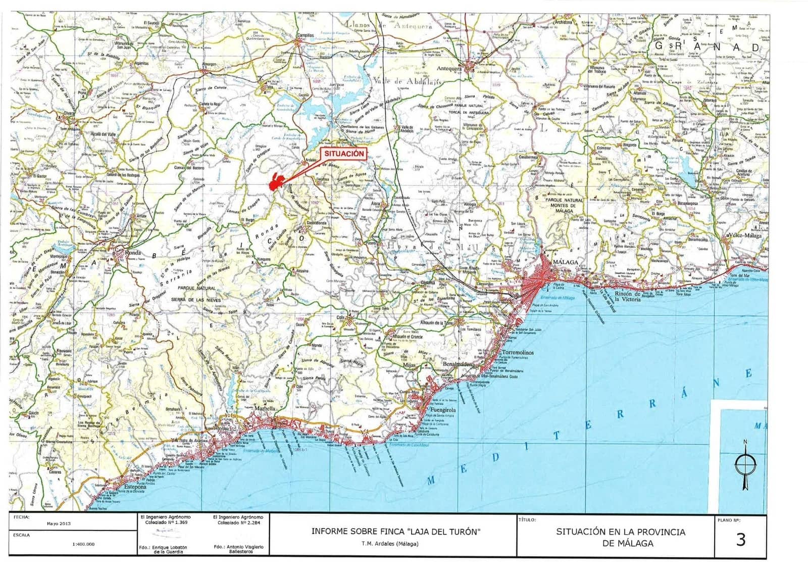 Building Plot for sale in Ardales - € 2,900,000 (Ref: 9757818)