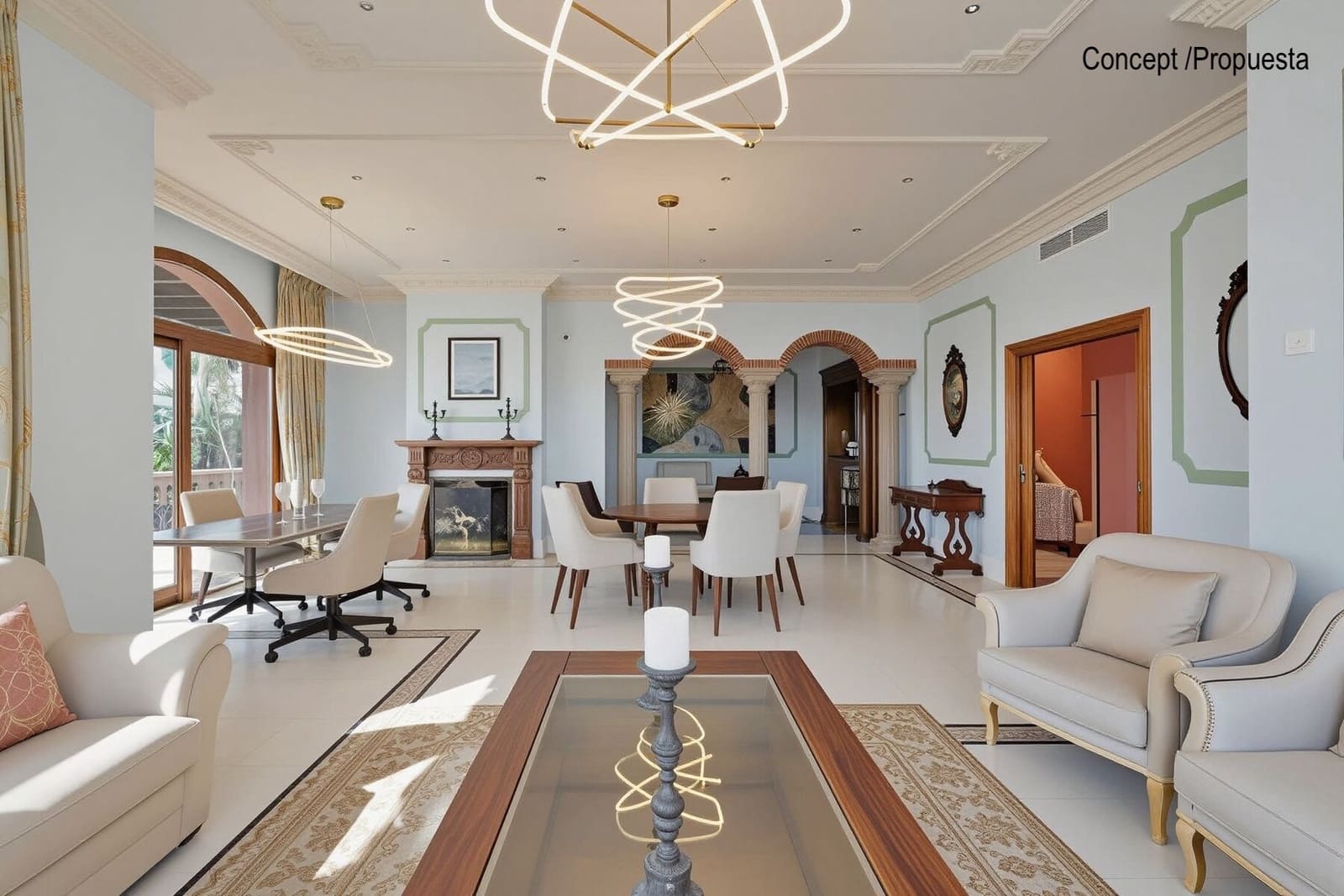 5 sypialnia Apartament na sprzedaż w Guadalmina z basenem garażem - 2 295 000 € (Ref: 9761310)