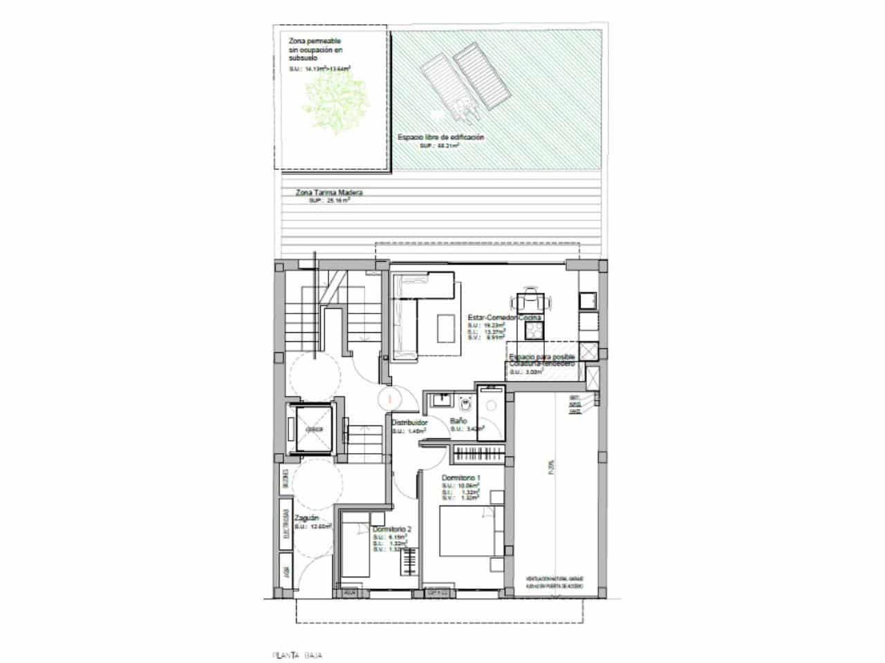 2 sypialnia Penthouse na sprzedaż w Palma de Mallorca z garażem - 515 000 € (Ref: 10174322)