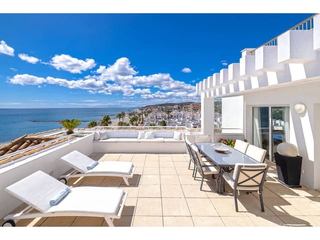 4 Zimmer Penthouse zu verkaufen in Castillo de la Duquesa, Manilva mit Pool Garage - 2.300.000 € (Ref: 10031358)