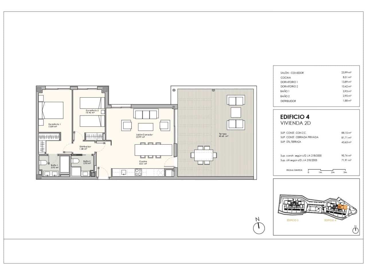 3 camera da letto Attico in vendita in Casares con piscina garage - 520.000 € (Rif: 10114619)