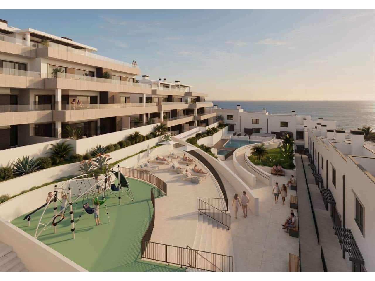 2 slaapkamer Appartement te koop in La Linea de la Concepcion met zwembad garage - € 395.000 (Ref: 10186282)
