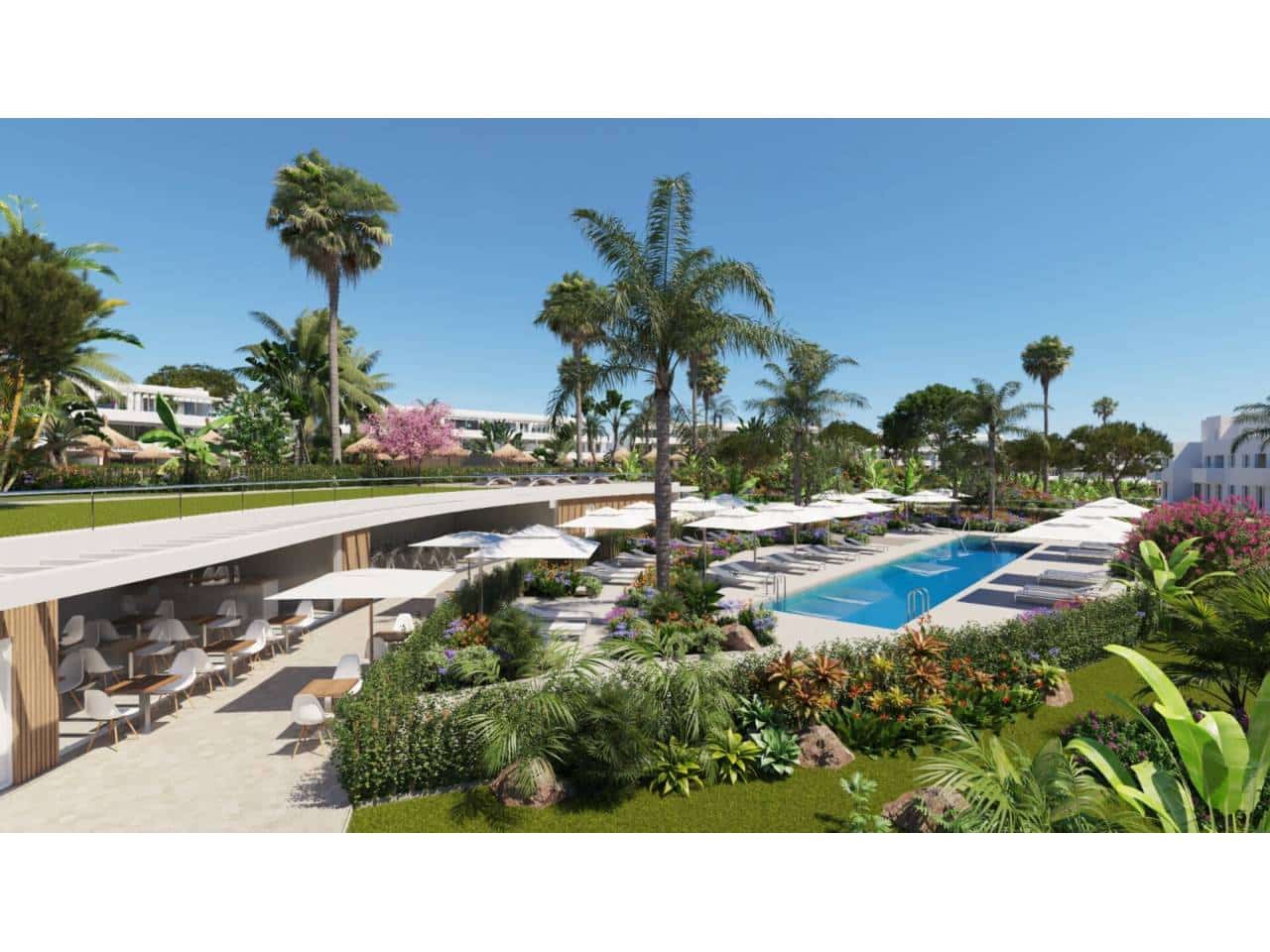 2 chambre Appartement à vendre à La Alcaidesa avec piscine garage - 569 000 € (Ref: 6974980)